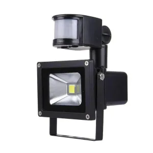 10W 900LM LED Infrared Motion Sensor Floodlight Lamp with Solar Panel-LED Floodlight