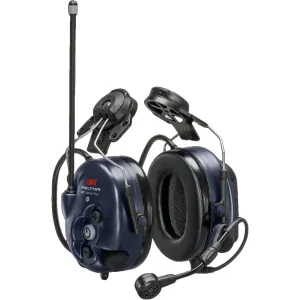 3M Peltor MT73H7P3E4610WS6NA WS LiteCom Plus Headset, Hard Hat Attachment, 1 Each