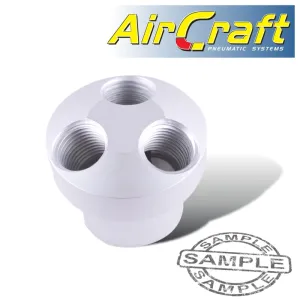 AIRCRAFT MANIFOLD THREE WAY 1-4' FEMALE SPLITTER SG SS-15