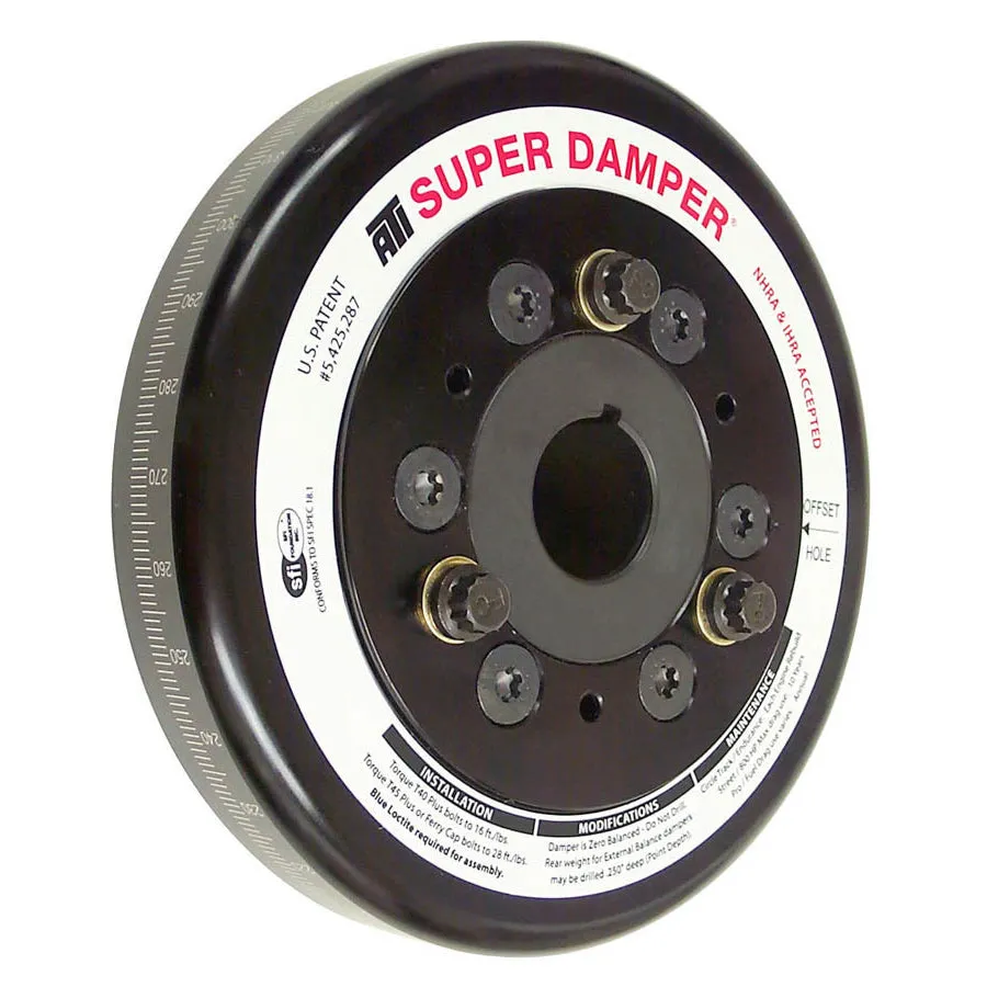 ATI Super Damper® Harmonic Damper - SB Chevy - 7.074" Diameter - Aluminum/Steel - Internal Balance