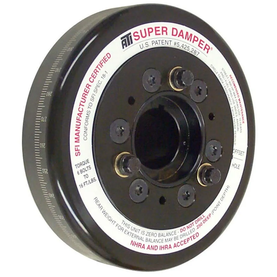 ATI Super Damper® Harmonic Damper - SB Chevy - 7" Diameter - Steel - Internal Balance