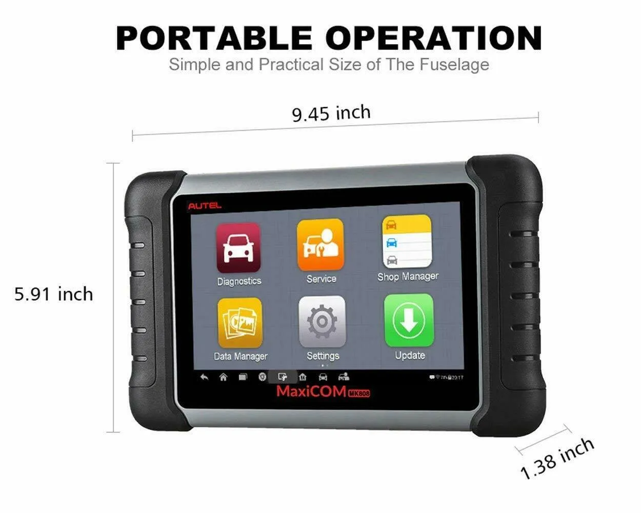 Autel MX808 The Mx808 Is A 7 All Systems/All Service Tablet.