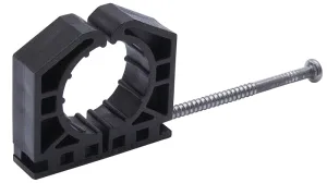 B & K P25-050HC Full Pipe Clamp, Polypropylene, 1/2 in Pipe/Conduit :BAG10: QUANTITY: 1