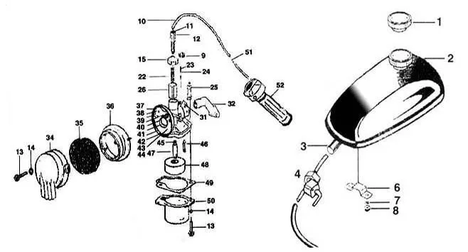 BBR Tuning Large CNS High Perform Carburetor Intake Manifold