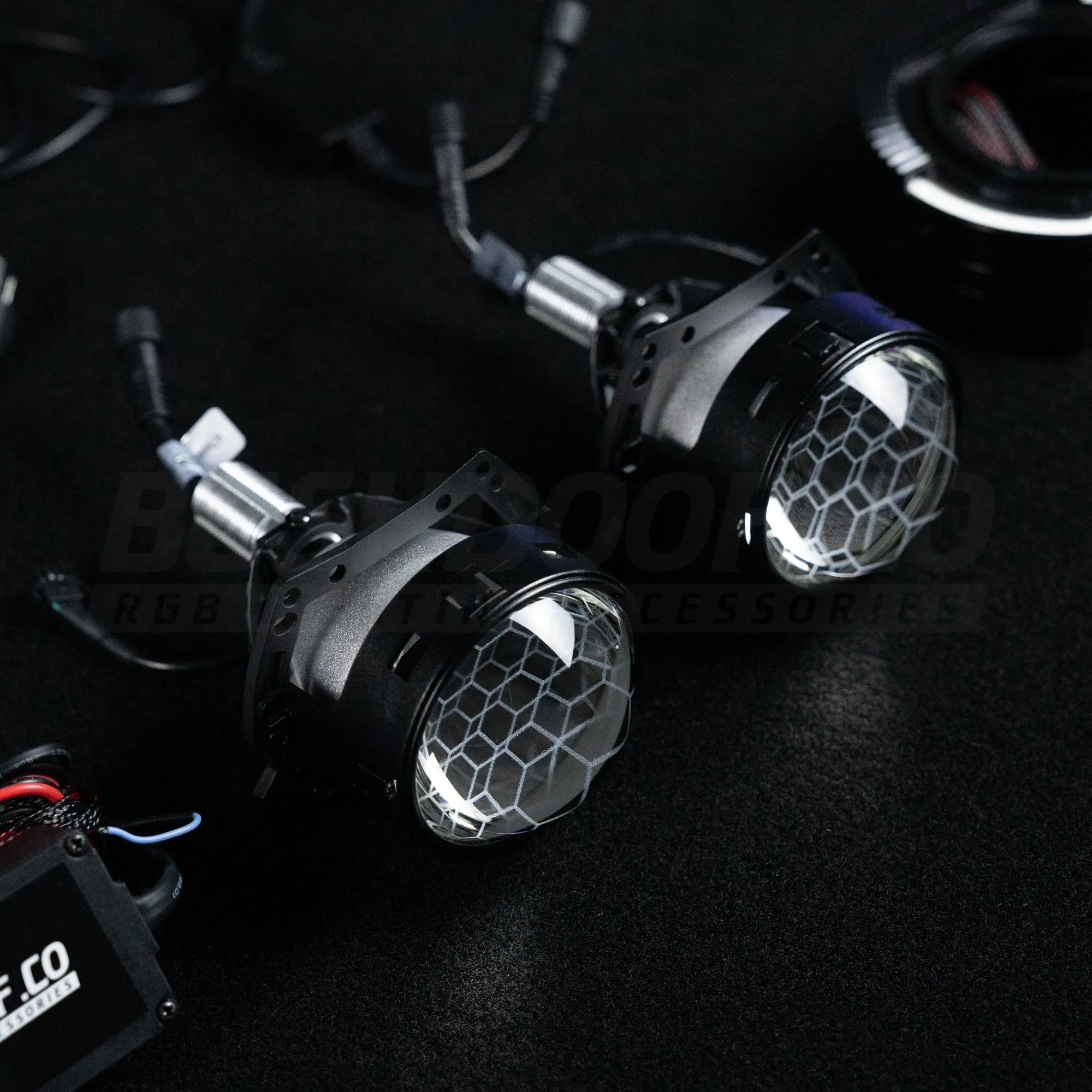 Bi-LED 'Angry Eye' Headlight Retrofit DIY Kit