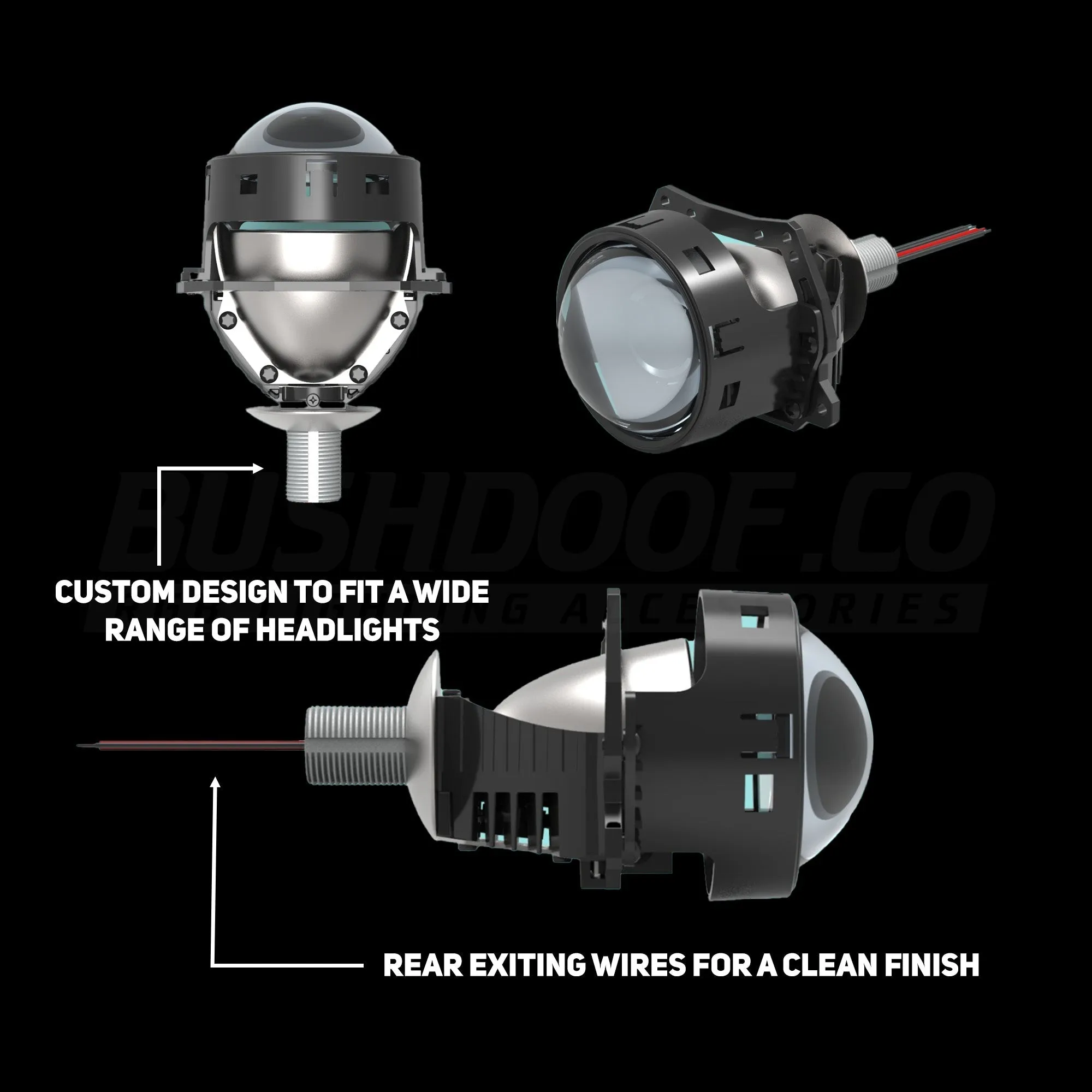 Bi-LED 'Angry Eye' Headlight Retrofit DIY Kit