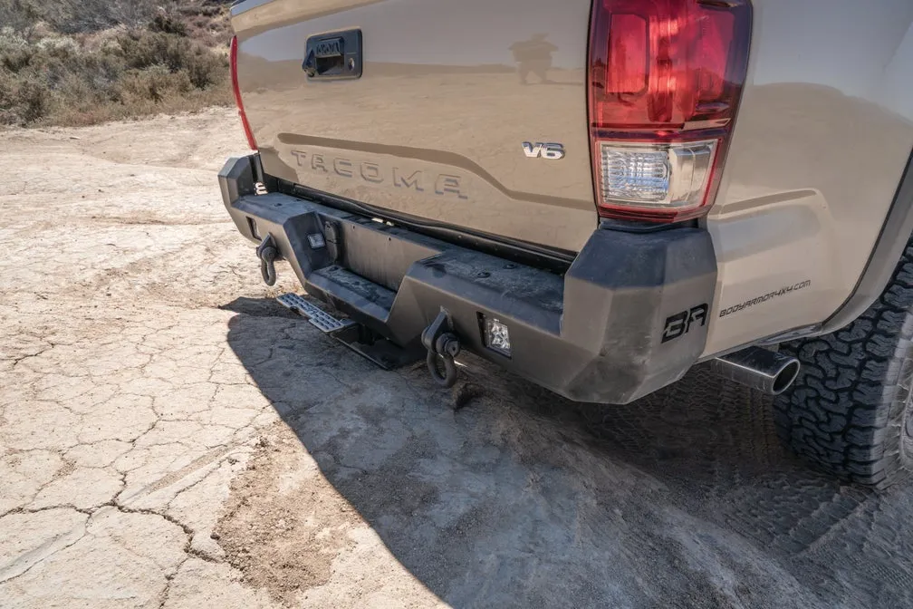 Body Armor Pro Series Rear Bumper For Tacoma (2016-2023)