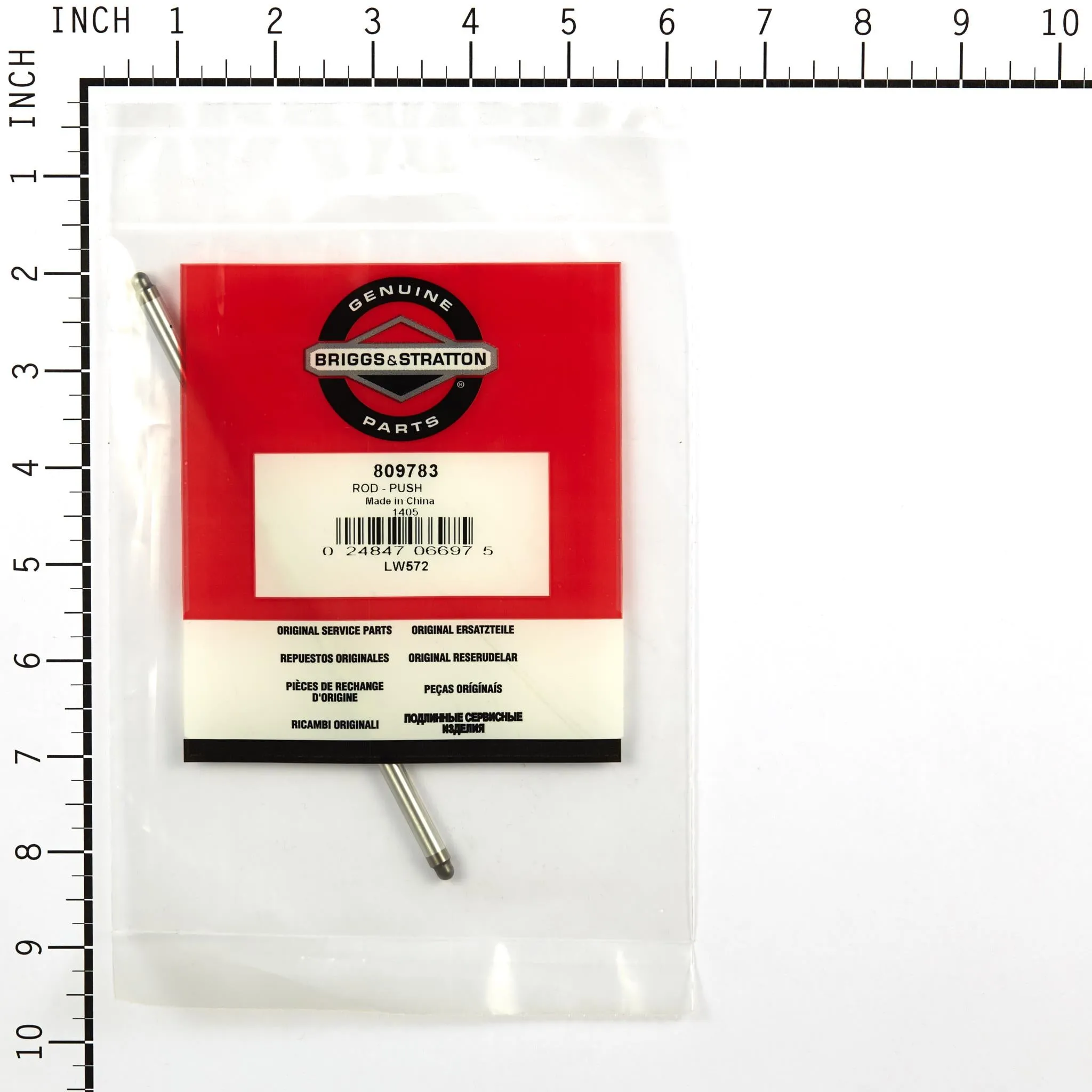 Briggs and Stratton 809783 Push Rod