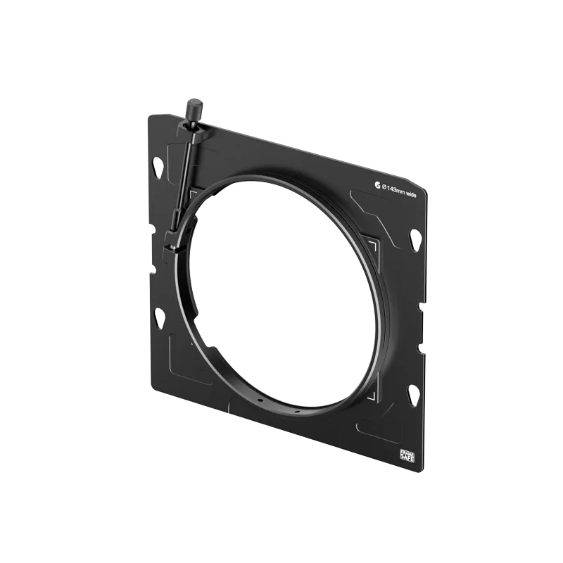 Bright Tangerine 6x6" Frame Safe Clamp Adapter (80mm)