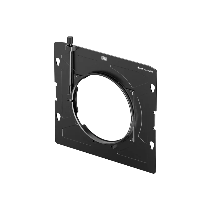 Bright Tangerine 6x6" Frame Safe Clamp Adapter (80mm)