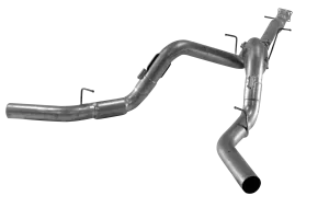 *Discontinued* 2011-2015 Duramax 4" Cat Back Dual Exhaust - No Muffler (FLO 761)