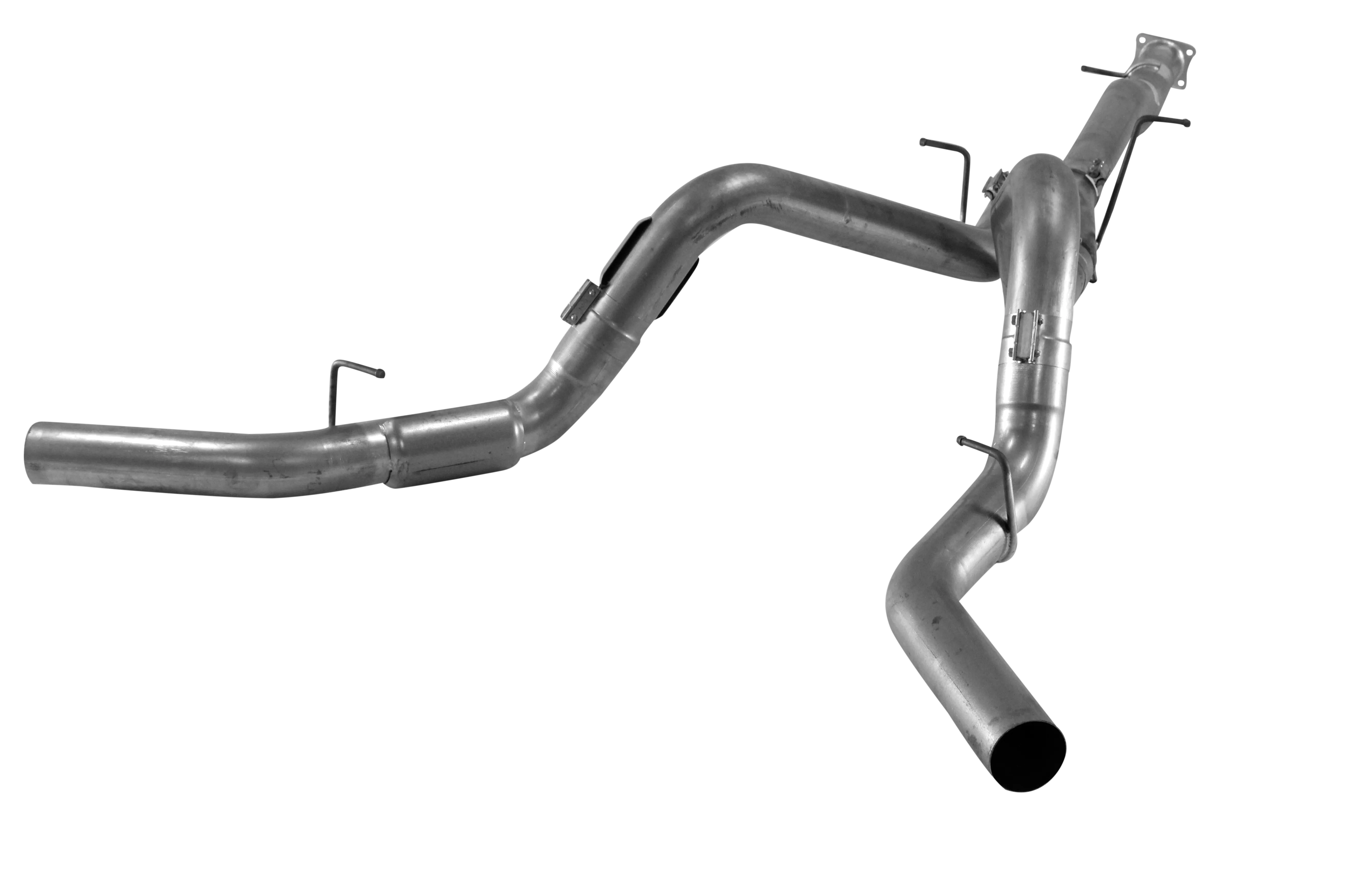 *Discontinued* 2011-2015 Duramax 4" Cat Back Dual Exhaust - No Muffler (FLO 761)