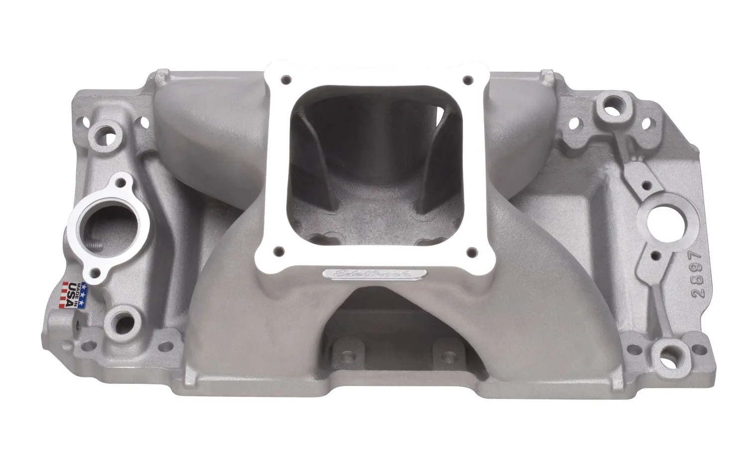 Edelbrock 2897 Edelbrock Super Victor II Intake Manifold for Tall Deck Chevrolet Big-Block V8
