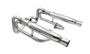 Empi 1-3/8 Inch Stainless Dual Buggy Exhaust without Heater Box - 00-3372-0