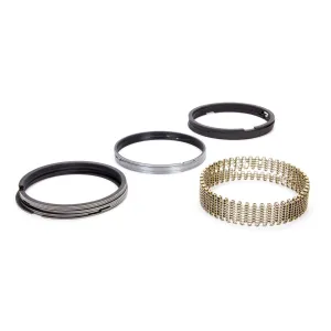 Hastings "Tough Guy" Racing File-Fit Piston Ring Set - Bore Size: 4.060" Top Ring: 5/64", Second Ring: 5/64", Oil Ring: 3/16" - Oil Ring Tension: Standard