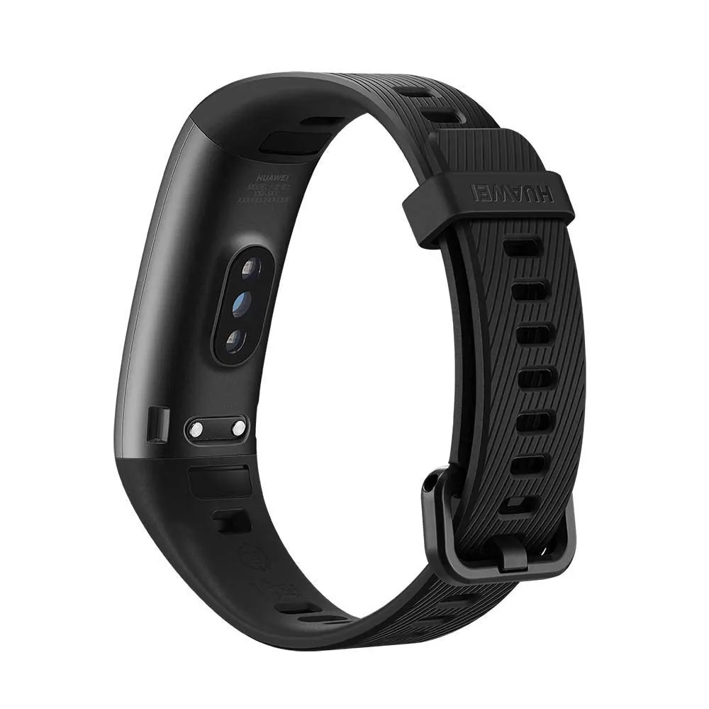 HUAWEI Band 4 Pro - Smart Band Fitness Tracker with 0.95 Inch AMOLED Touchscreen, 24/7 Heart Rate Monitor, Indoor Outdoor Pro Tracking, Sleep Monitor, Built-in GPS, 5ATM Waterproof - Graphite Black
