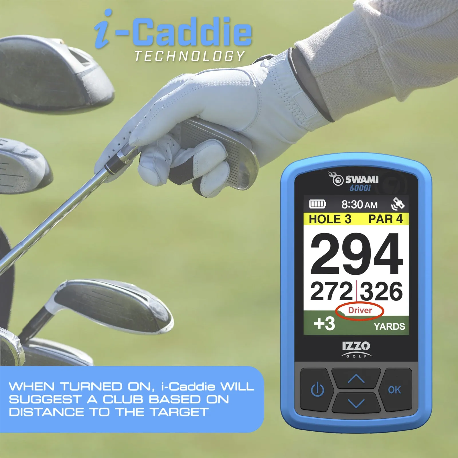 Izzo Swami 6000i Golf GPS **NEW 2024 MODEL**