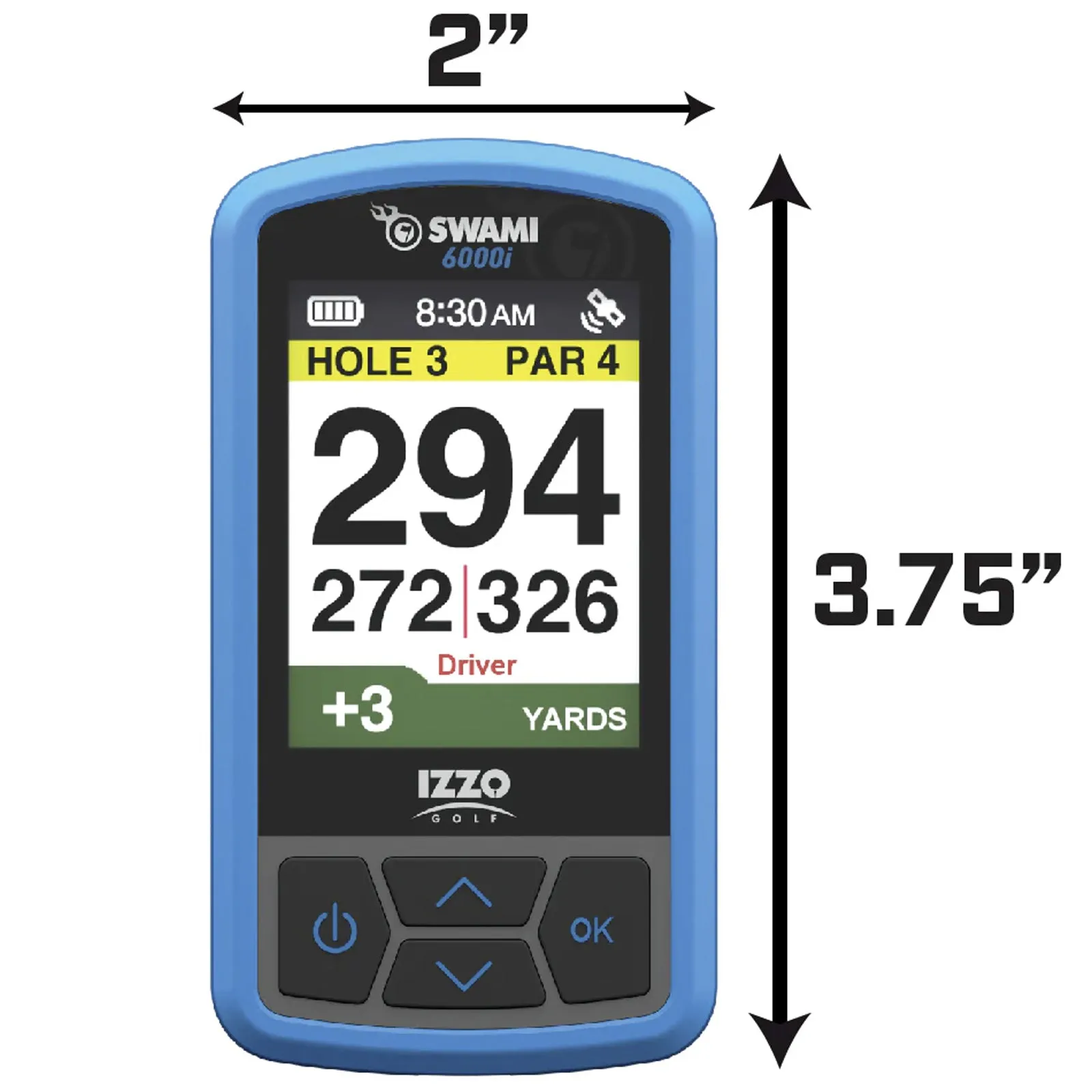 Izzo Swami 6000i Golf GPS **NEW 2024 MODEL**