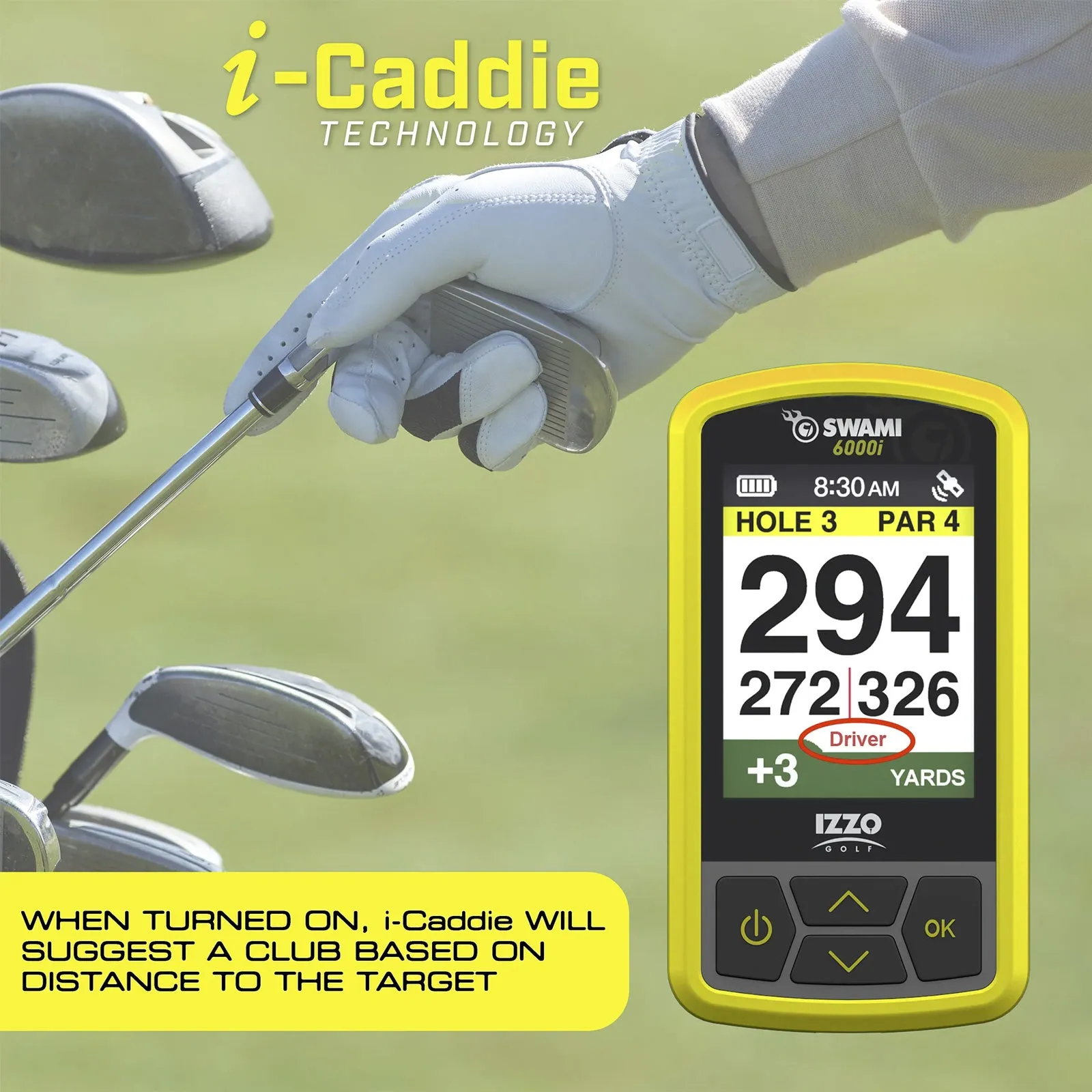 Izzo Swami 6000i Golf GPS **NEW 2024 MODEL**