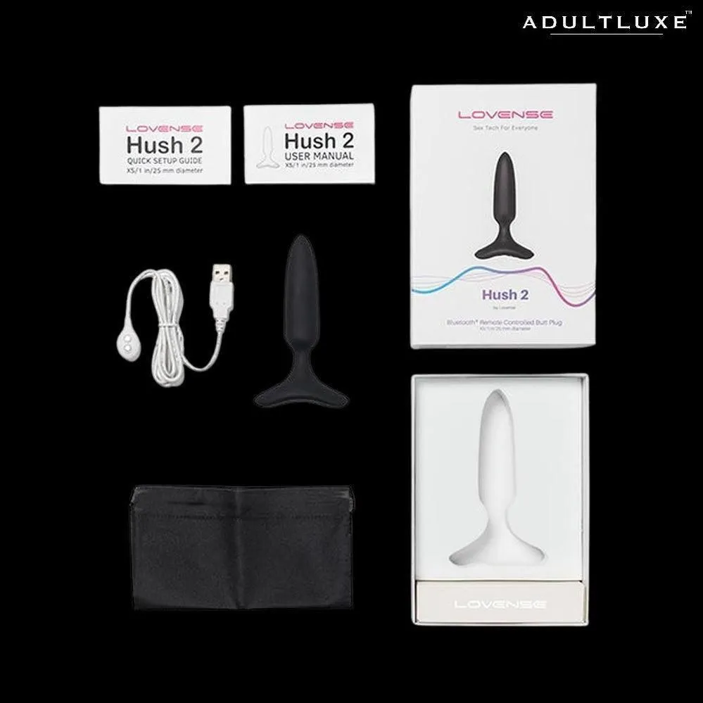 Lovense Hush 2 Butt Plug-4 sizes