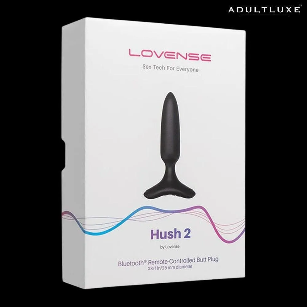 Lovense Hush 2 Butt Plug-4 sizes
