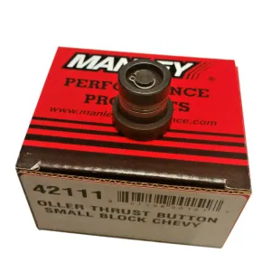 Manley Roller Thrust Button - SB Chevy w/ Early (Up to 78) Timing Covers & All BB Chevy