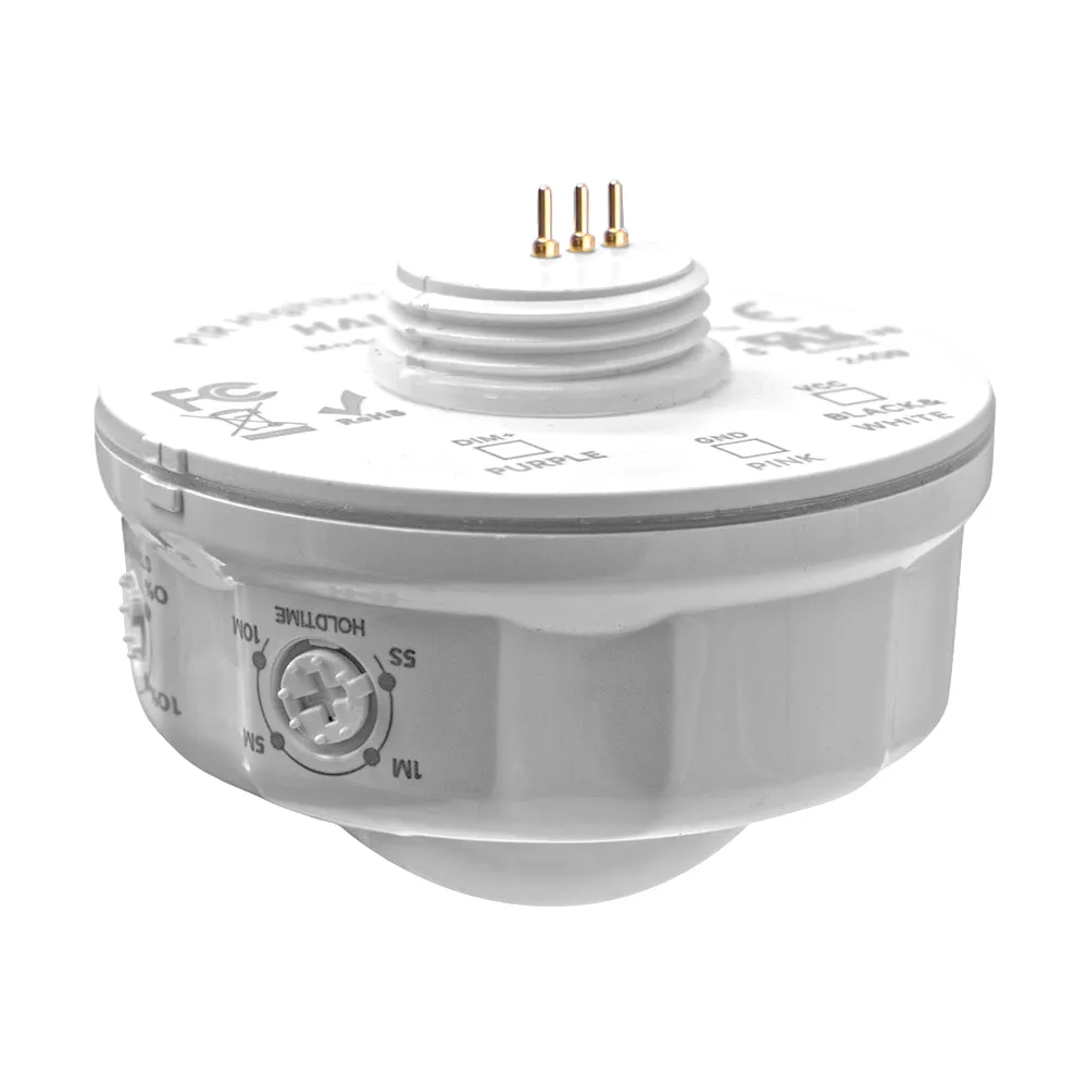 Motion Sensor Kits for Konlite Vela LED Area Light - PIR Sensor - For Dark Bronze Version Only - Assembly Required Before Shipping