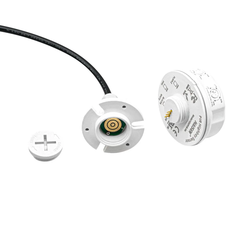 Motion Sensor Kits for Konlite Vela LED Area Light - PIR Sensor - For Dark Bronze Version Only - Assembly Required Before Shipping