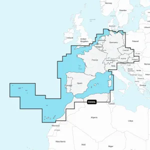Navionics NAEU646L - Europe, Central & West - Navionics 