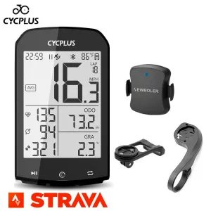 NEW GPS Bicycle Computer Bike Speedometer M1 Cycling ANT  Cadence Sensor Heart Rate Monitor For Garmin Bryton IGPSPORT Wahoo