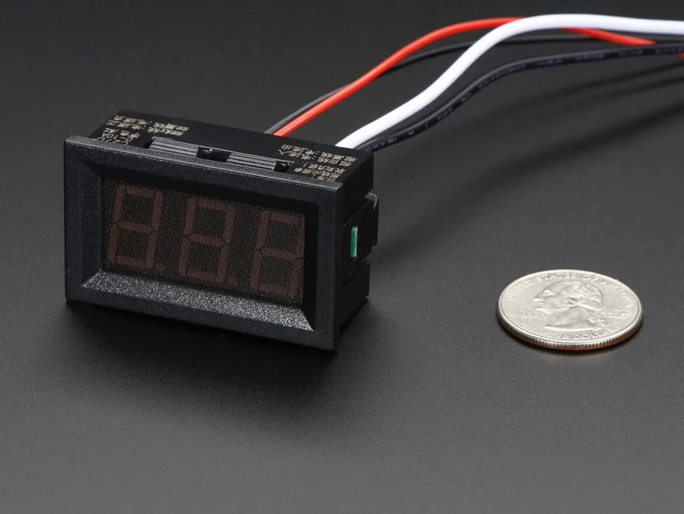 Panel Current Meter - 0 to 9.99A
