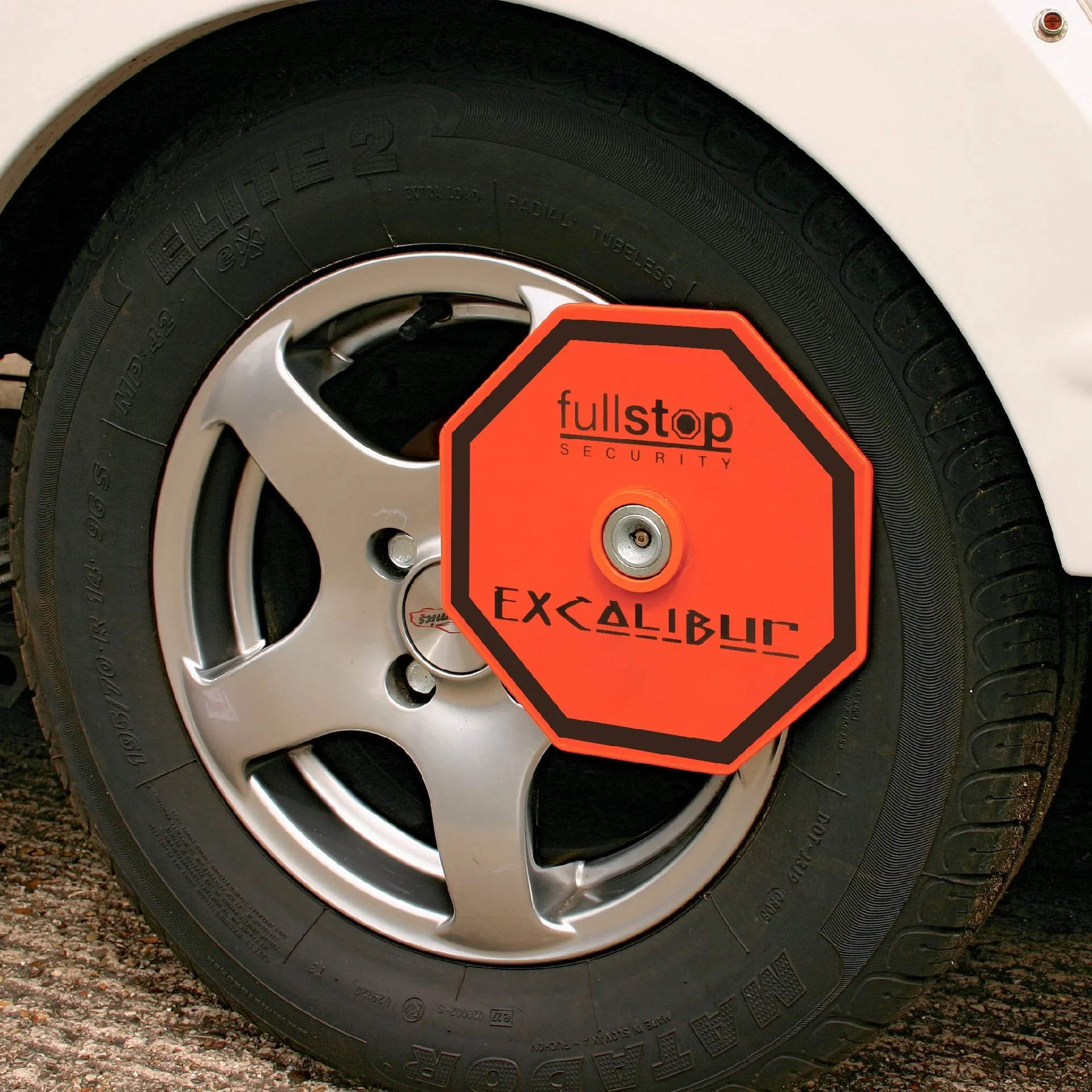Purpleline Excalibur Alloy Wheel Clamp - Fullstop Security -