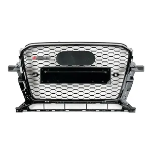 RS Style Grille for 8R Facelift Audi Q5 - Black with Black Surround