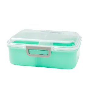 Silicone Lunchbox with Latch & Divider