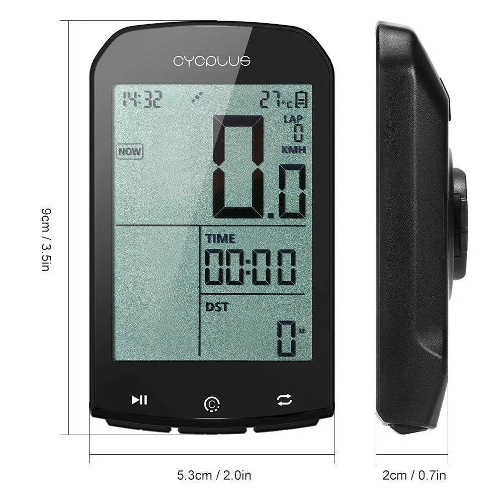 Smart GPS Cycling Computer BT 4.0 ANT  Bike Wireless Computer Digital Speedometer Backlight IPX6 Accurate Bike Computer