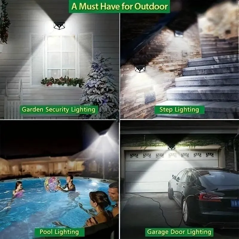 Solar-Powered LED Outdoor Wall Lights: Enhanced Security & Ambiance