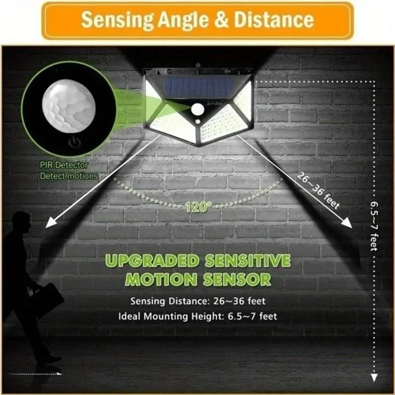 Solar-Powered LED Outdoor Wall Lights: Enhanced Security & Ambiance