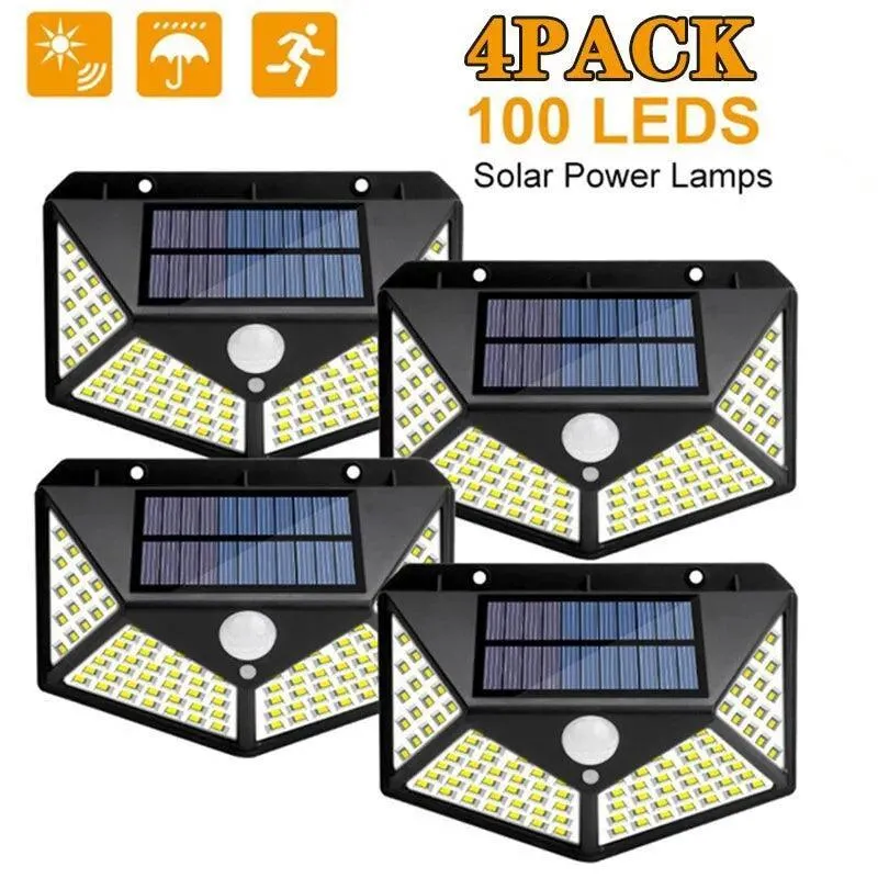 Solar-Powered LED Outdoor Wall Lights: Enhanced Security & Ambiance