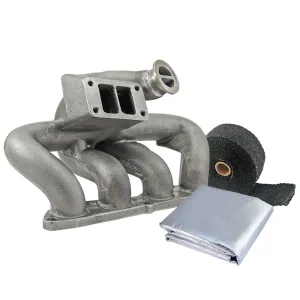 SPA TURBO 8th gen Honda Civic SI (K20 engine) TWIN SCROLL CAST TURBO MANIFOLD V-BAND WASTEGATE