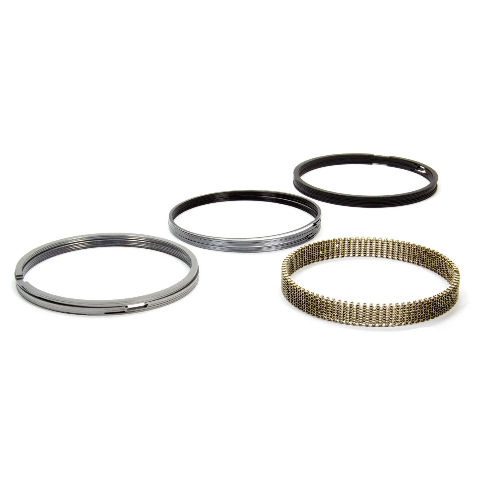 Total Seal Classic Steel Piston Rings 4.600" Bore File Fit 0.043 x 0.043 x 3.0 mm Thick - Standard Tension