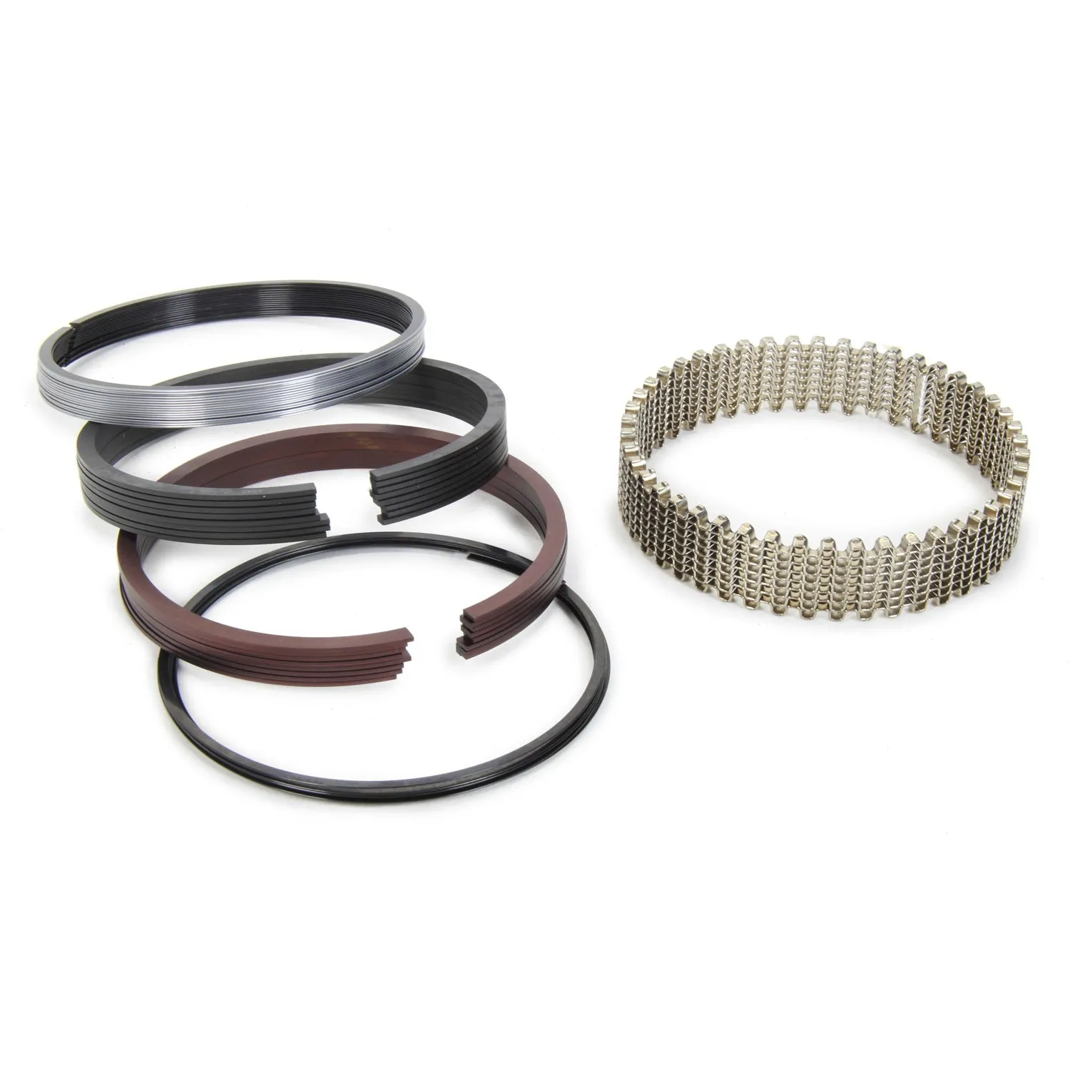 Total Seal Gapless Top Ring File-Fit Ring Set - Cast Iron - 4.045" Bore - Top Ring: 1/16" - 2nd Ring: 1/16" - Oil Ring: 3/16" (Low Tension)