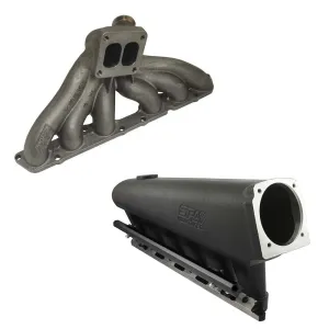 TOYOTA SUPRA LEXUS IS300 GS 2JZ-GE T4 TWIN SCROLL TURBO MANIFOLD   INTAKE MANIFOLD 6 INJECTOR - PRE SALE