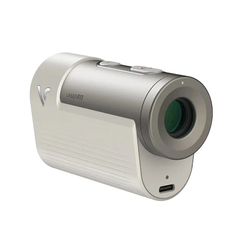 VOICE CADDIE Laser FIT Rangefinder (Metal Beige)