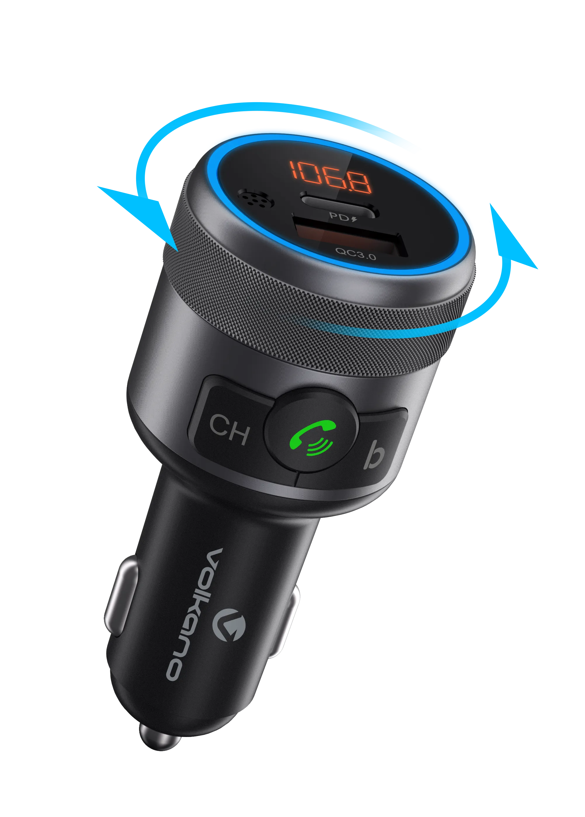 Volkano Piston Series Bluetooth Hands-Free Car Kit