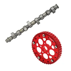 VW 8V 276 N/A application hydraulic tappets performance camshaft   Adjustable cam gear pulley - Red